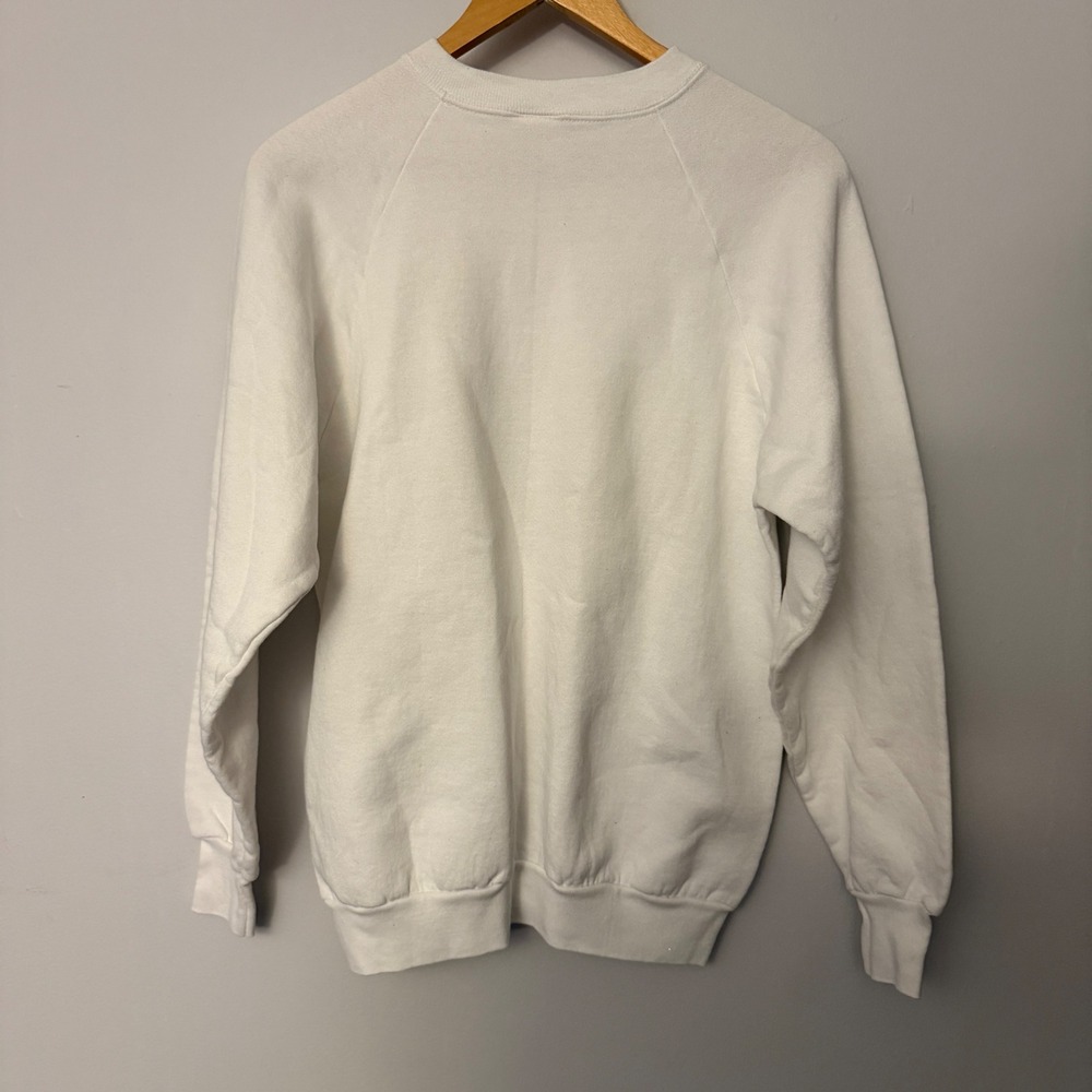 Vintage Fruit Of The Loom Christ Is Alive Hanson Place Raglan Sweatshirt Large View 4